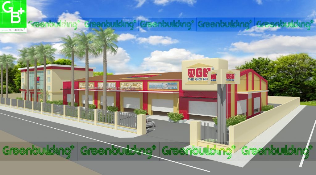 GBcons | Dự án Siêu Thị Vật Liệu Thế Giới Nhà - GreenBuildingplus